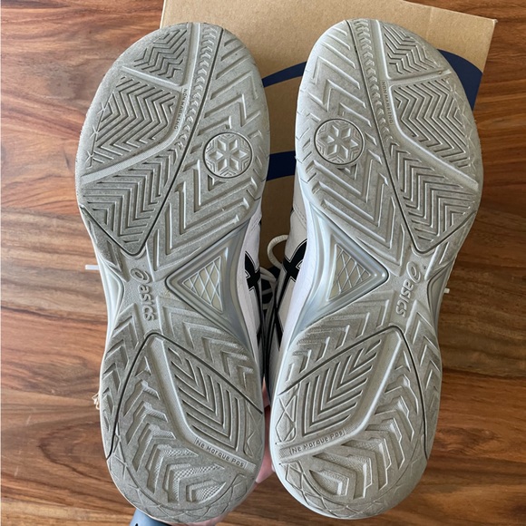 Asics Gel-Dedicate 7 White/Black Tennis Shoes | Men’s Size 9.5 - Picture 9 of 12